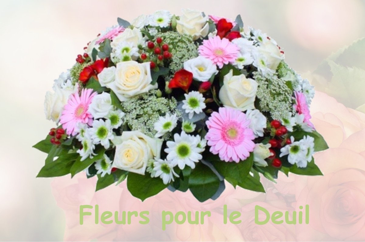 fleurs deuil SENAUX